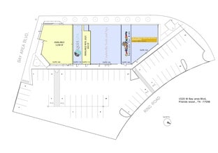1520 W Bay Area Blvd, Friendswood, TX for lease Site Plan- Image 1 of 1