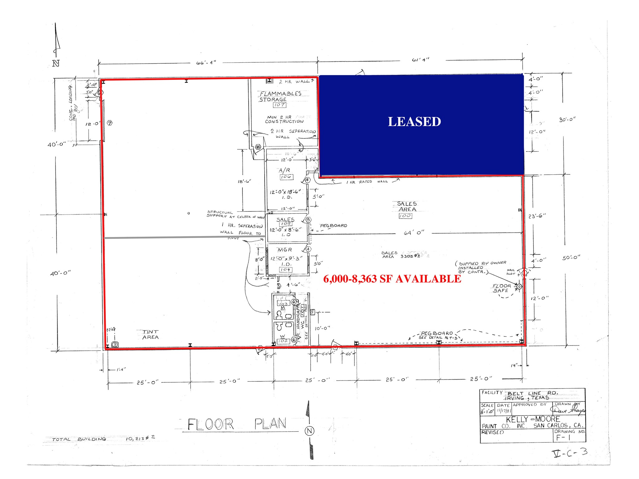 825 N Belt Line Rd, Irving, TX for lease Site Plan- Image 1 of 1