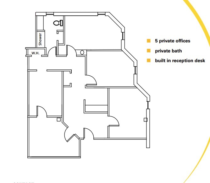 5520 Greenwich Rd, Virginia Beach, VA for lease - Floor Plan - Image 2 of 3