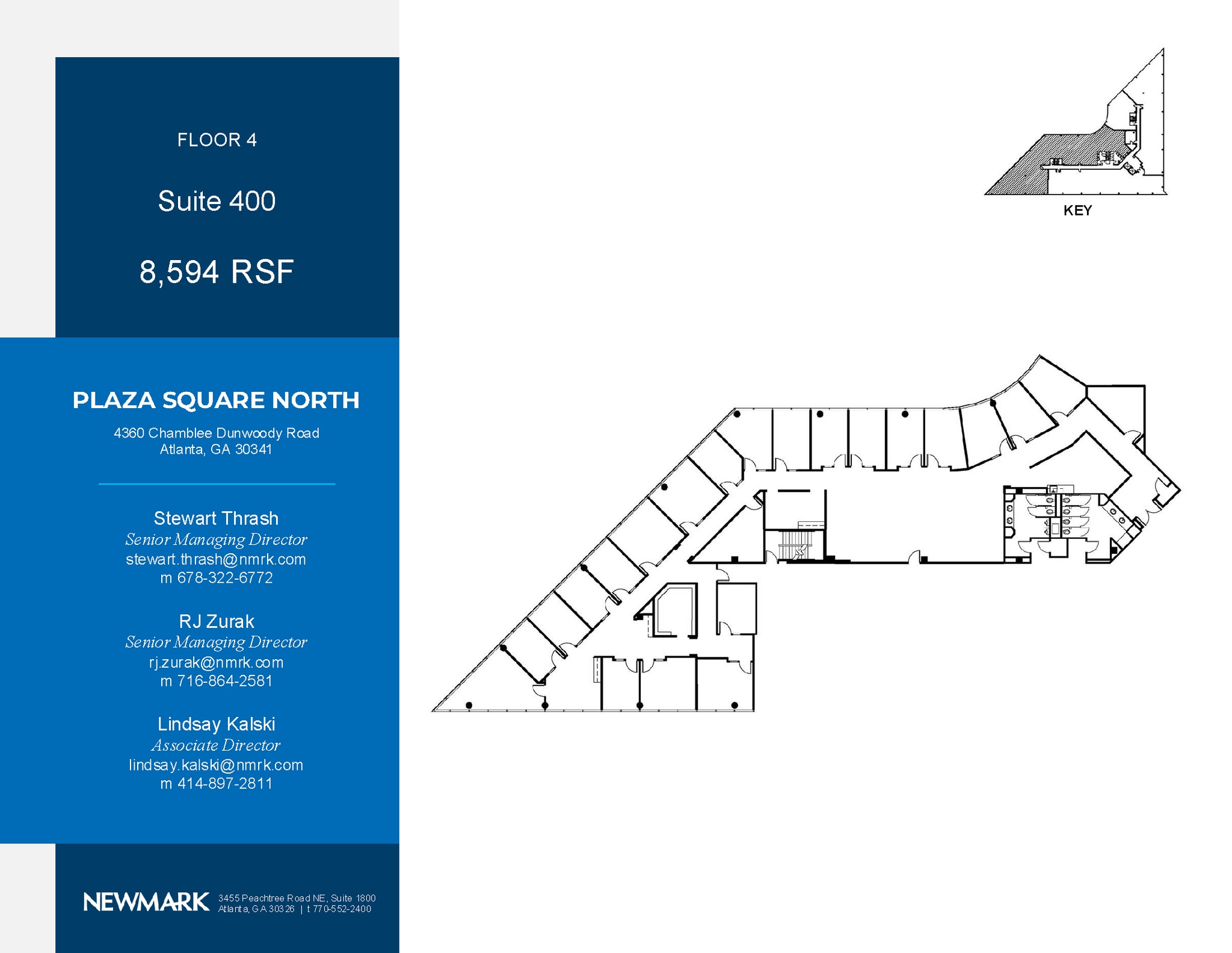 4360 Chamblee Dunwoody Rd, Atlanta, GA for lease Floor Plan- Image 1 of 2