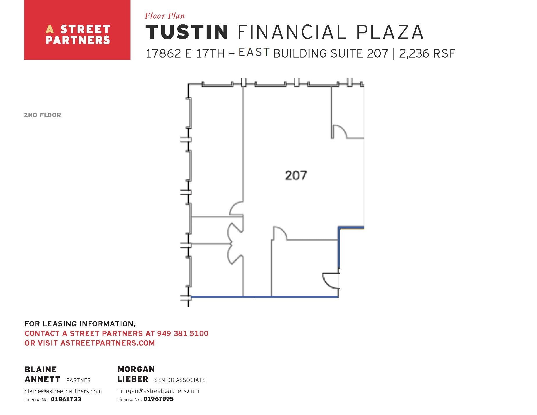 17852 E 17th St, Tustin, CA for lease Floor Plan- Image 1 of 1