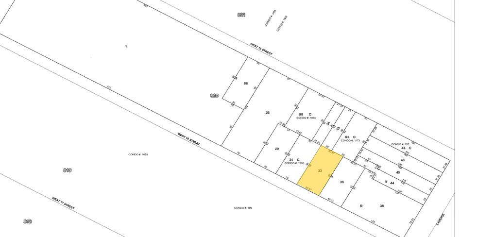 7 W 18th St, New York, NY for lease - Plat Map - Image 2 of 5