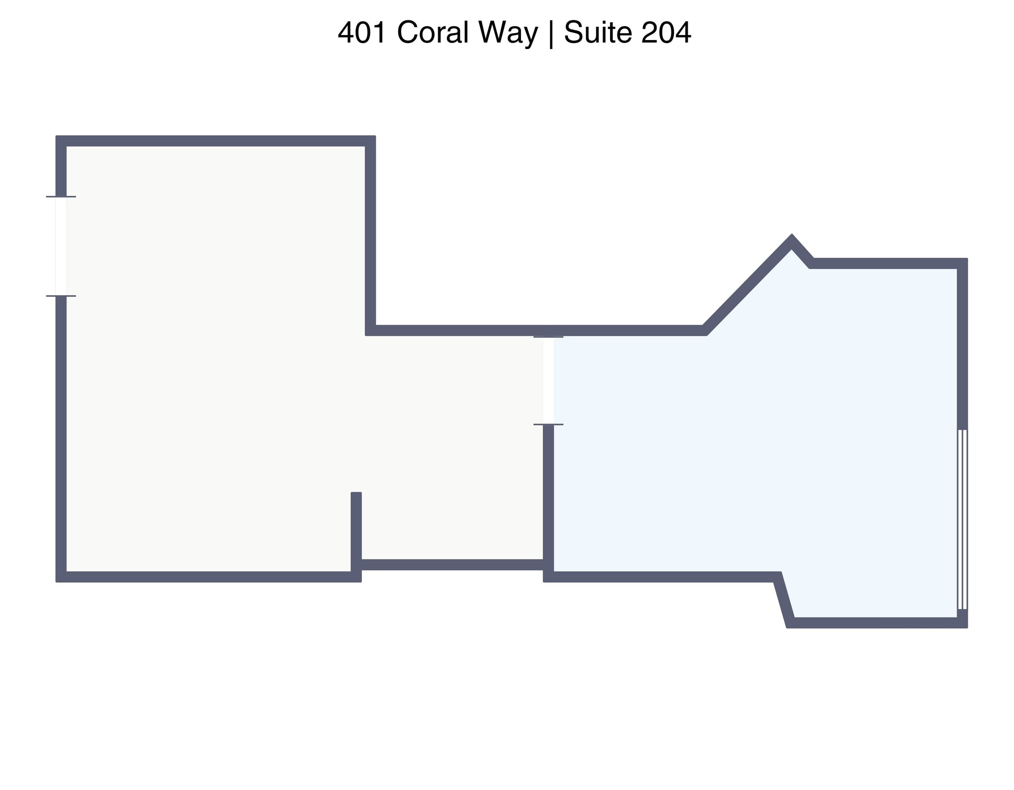 401 Coral Way, Coral Gables, FL for lease Site Plan- Image 1 of 1
