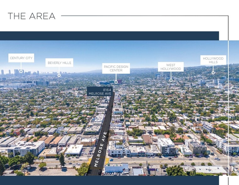 8164-8168 Melrose Ave, Los Angeles, CA for lease - Building Photo - Image 2 of 7