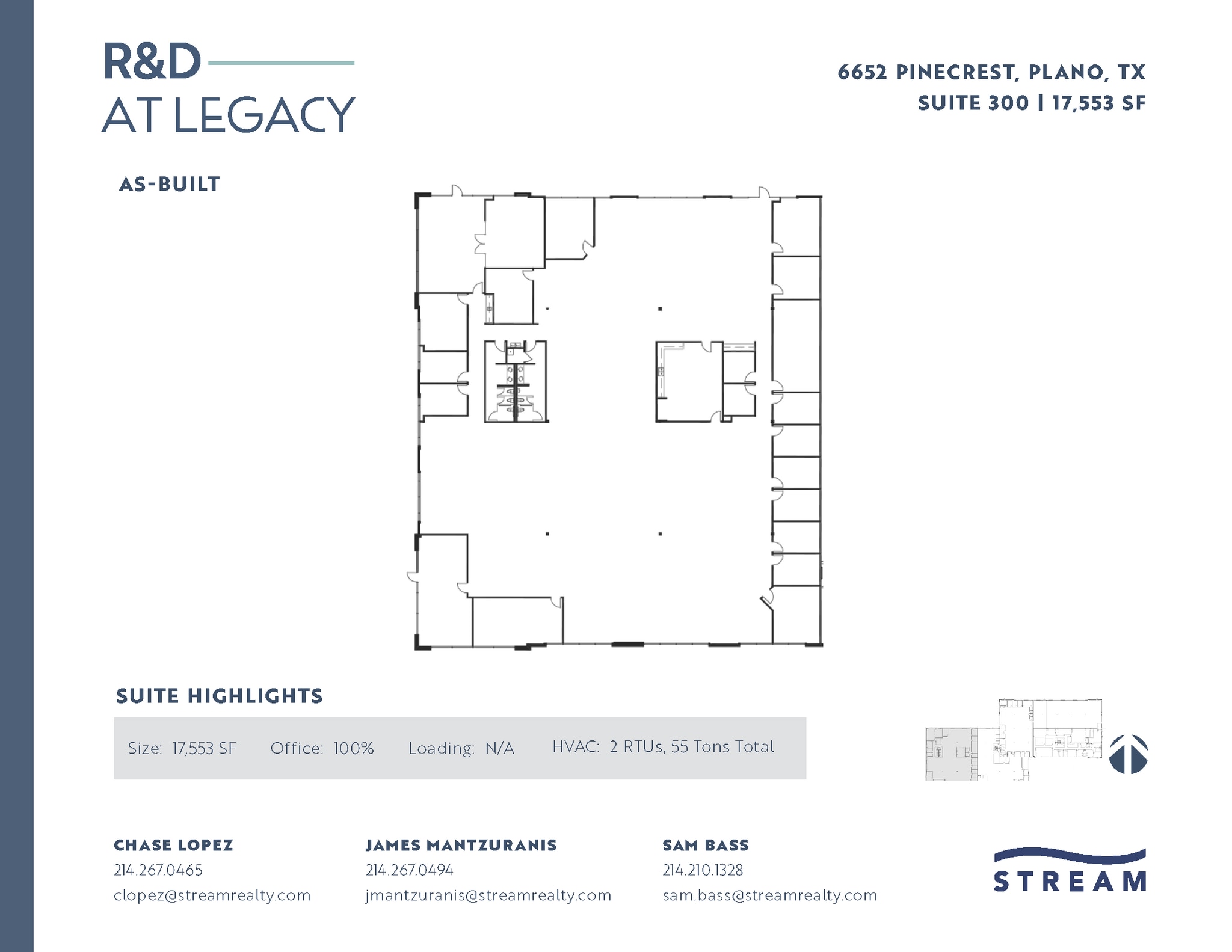 6400 Pinecrest Dr, Plano, TX for lease Floor Plan- Image 1 of 1