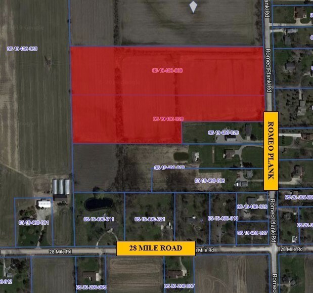 Romeo Plank Rd Just N of 28 Mile, Ray Township, MI 48096