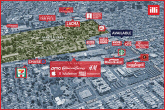 363 S Fairfax Ave, Los Angeles, CA - aerial  map view