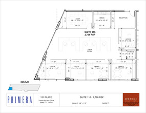 8560 Belleview Dr, Plano, TX for lease Floor Plan- Image 1 of 1