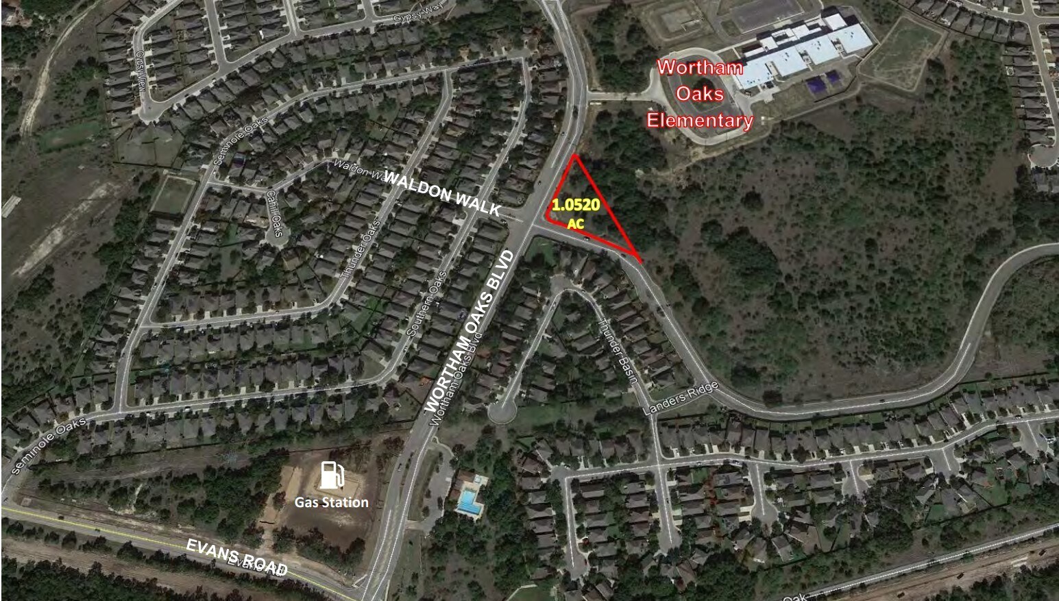 Wortham Oaks Blvd & Waldon Walk, San Antonio, TX 78261