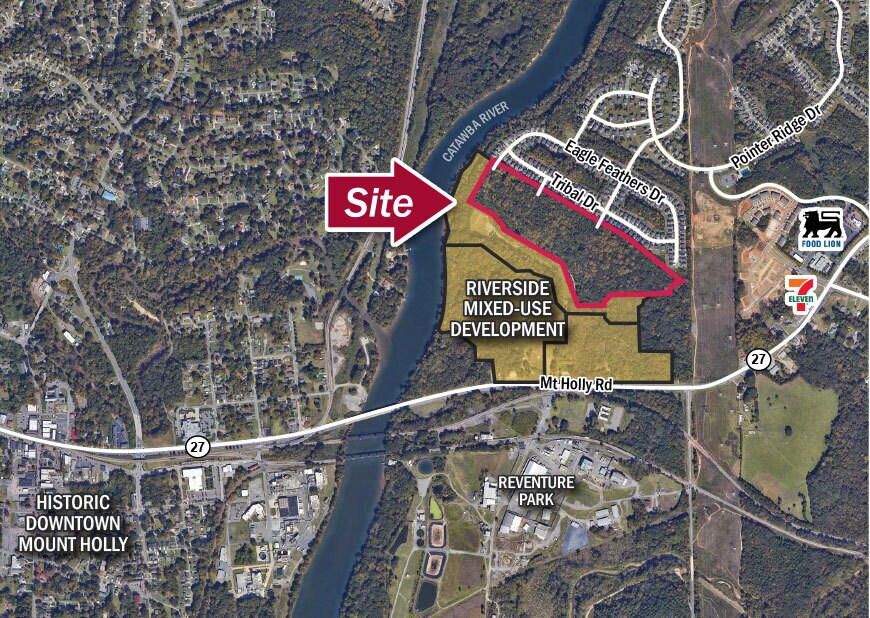 Mount Holly Road Rd, Charlotte, NC 28214 Riverside Townhome Land