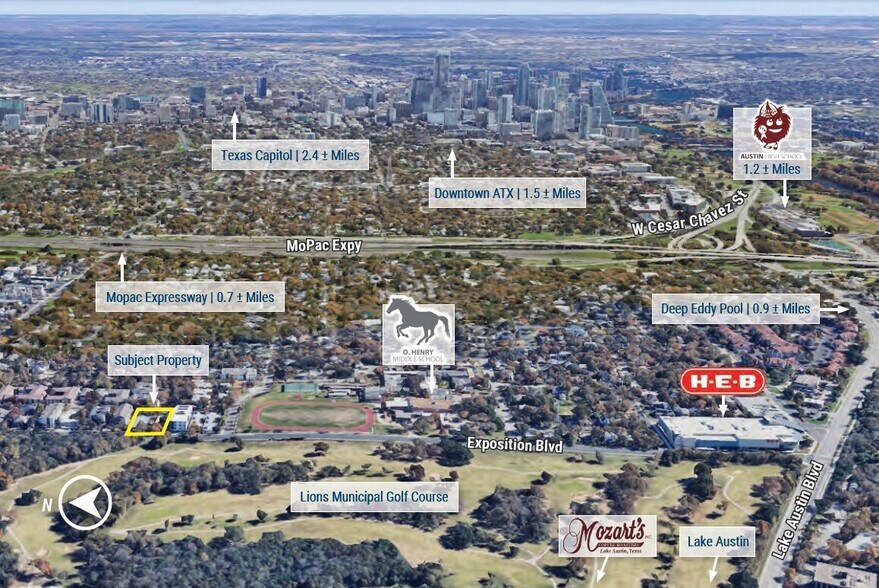 1300 Norwalk Ln, Austin, TX for sale - Aerial - Image 2 of 7