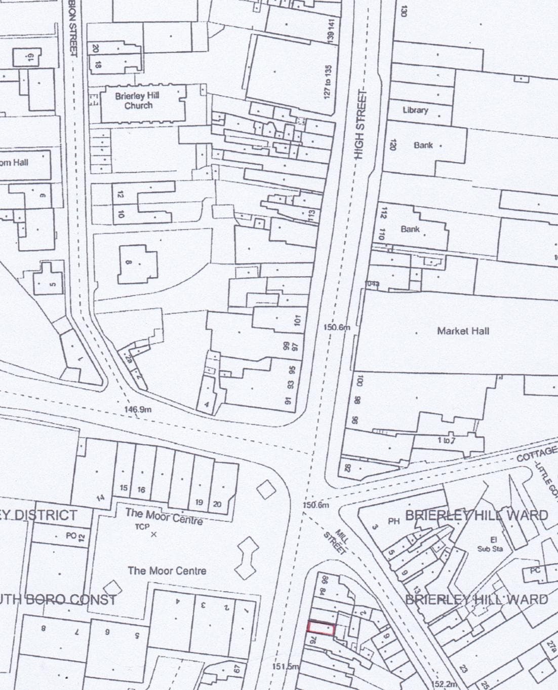 78 High St, Brierley Hill for lease Map- Image 1 of 1