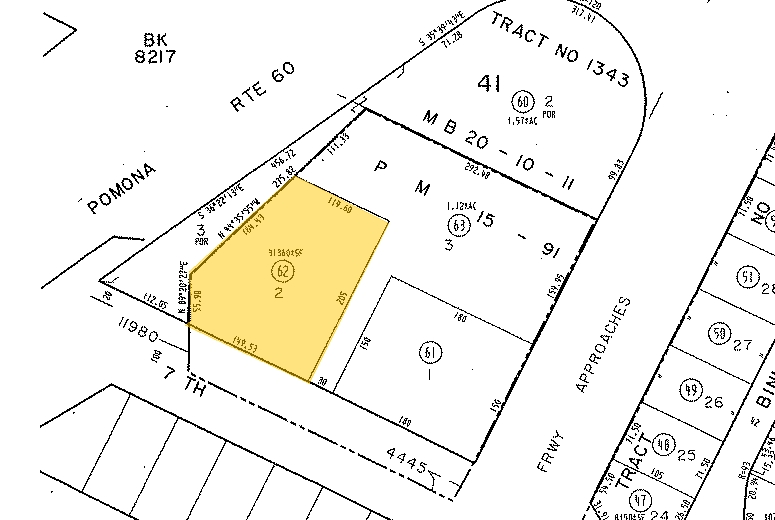 1150 S 7th Ave, Hacienda Heights, CA for sale - Plat Map - Image 2 of 2