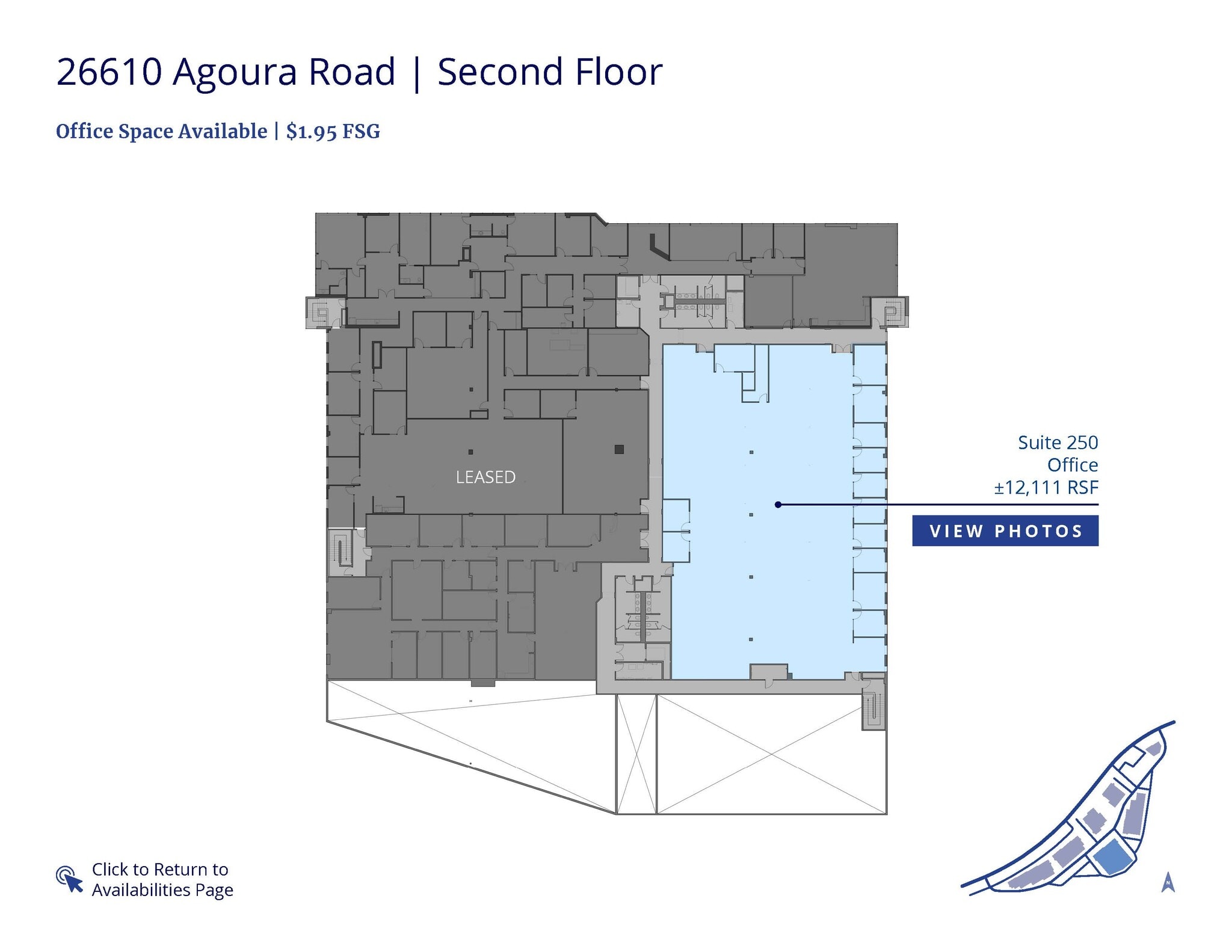 26610 Agoura Rd, Calabasas, CA for lease Floor Plan- Image 1 of 5