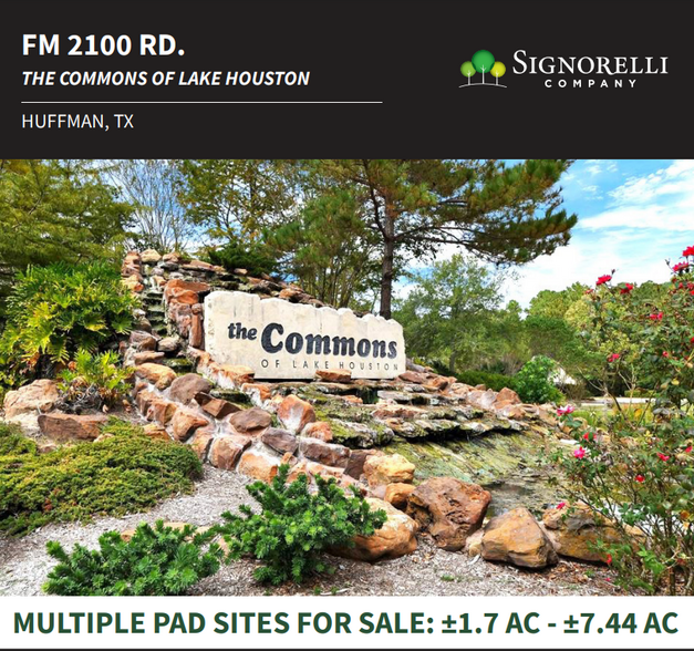 Kingwood Dr & FM 2100, Huffman, TX for sale - Building Photo - Image 1 of 1