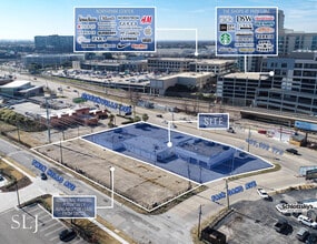 6846-6850 Greenville Ave, Dallas, TX - AERIAL  map view - Image1