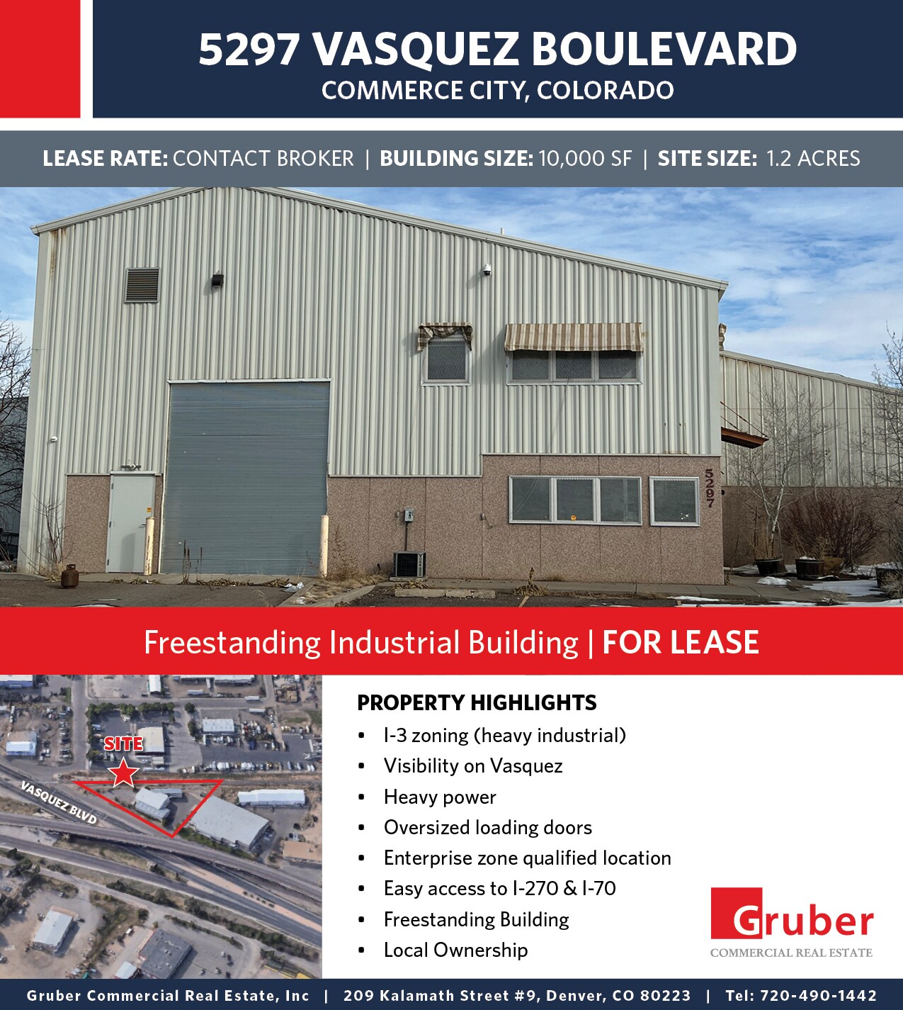 5297 Vasquez Blvd, Commerce City, CO 80022 Industrial for Lease