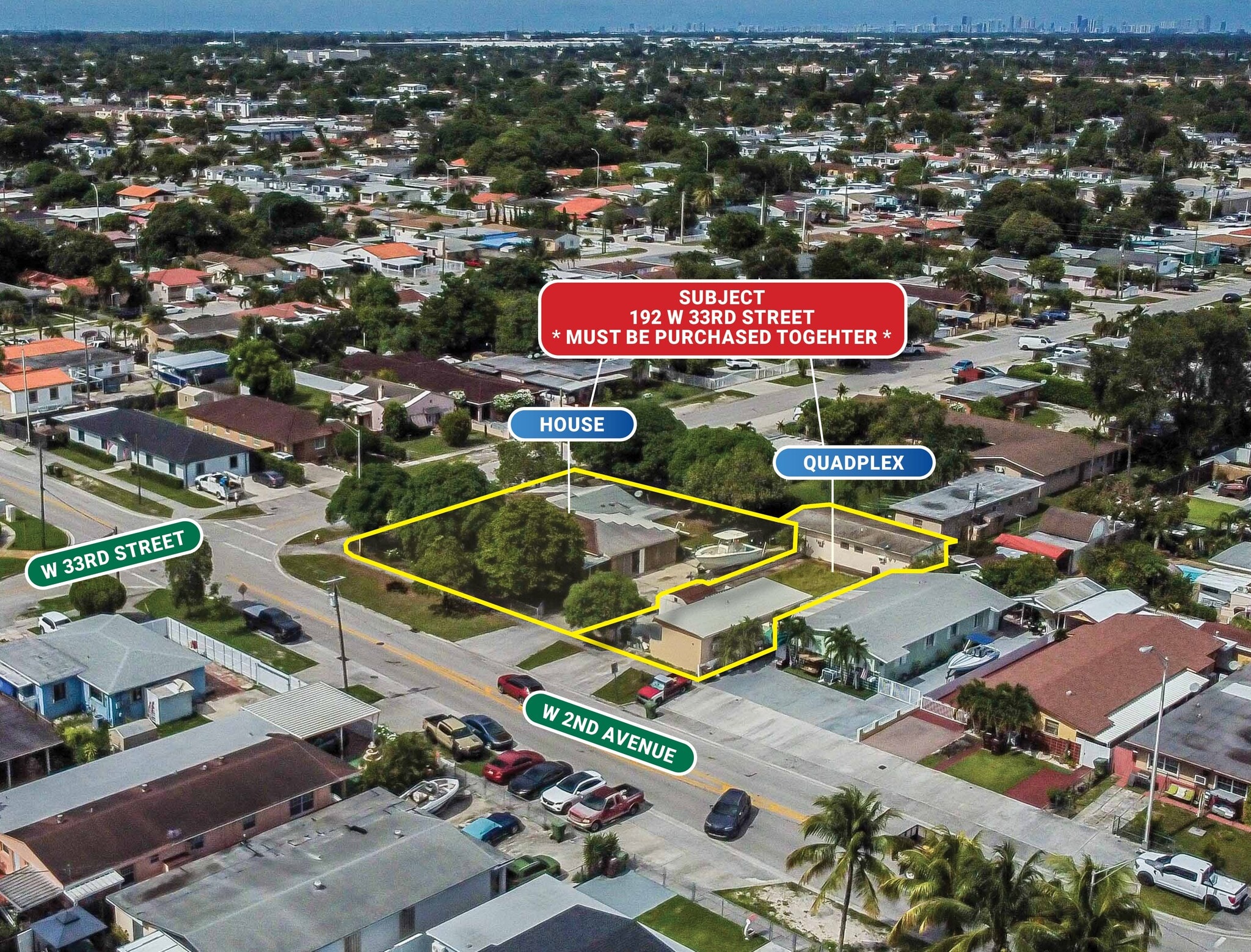 192 W 33rd St, Hialeah, FL for sale Primary Photo- Image 1 of 2