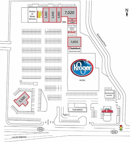 645 In-930, New Haven, IN for sale - Site Plan - Image 1 of 1