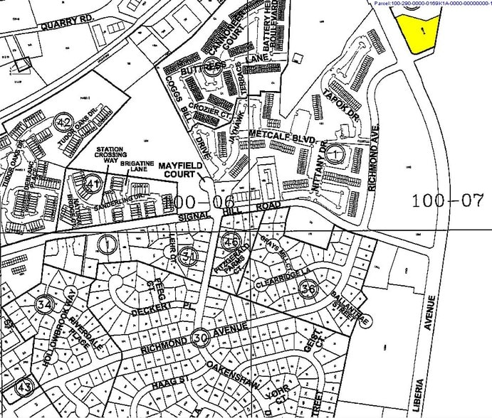 9161 Liberia Ave, Manassas, VA for sale - Plat Map - Image 2 of 18