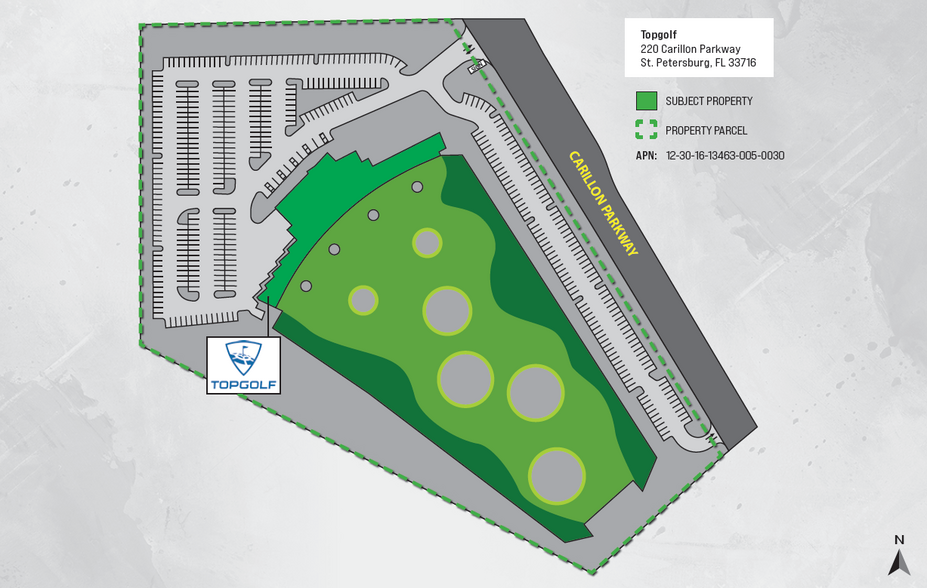 220 N Carillon Pky, Saint Petersburg, FL for sale - Site Plan - Image 2 of 6