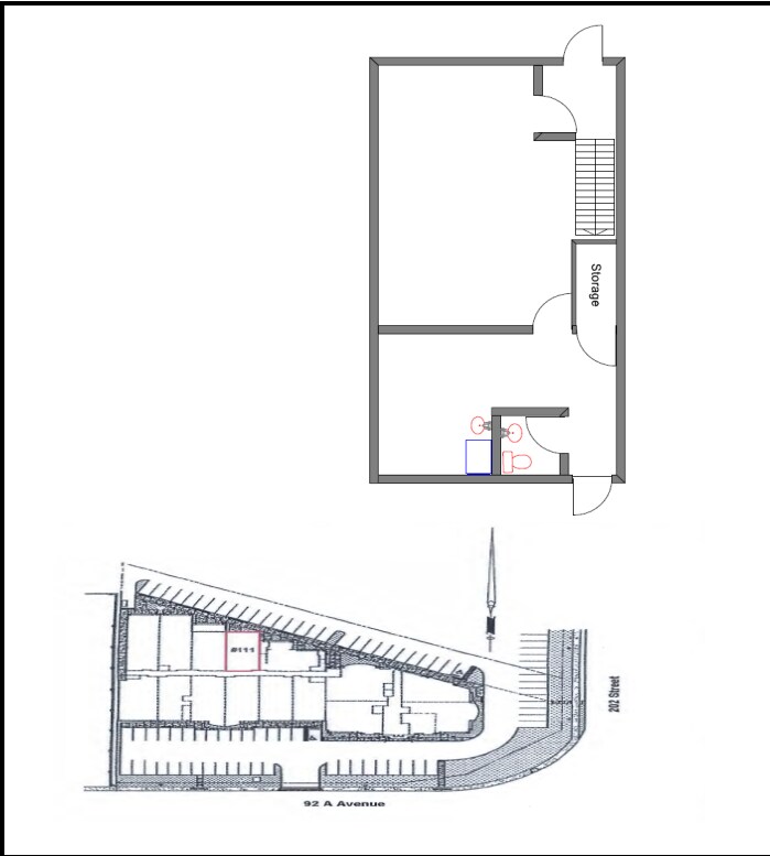 20171 92A Ave, Langley Twp, BC for lease Floor Plan- Image 1 of 1