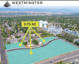 9601 Federal Blvd, Westminster, CO - aerial  map view - Image1