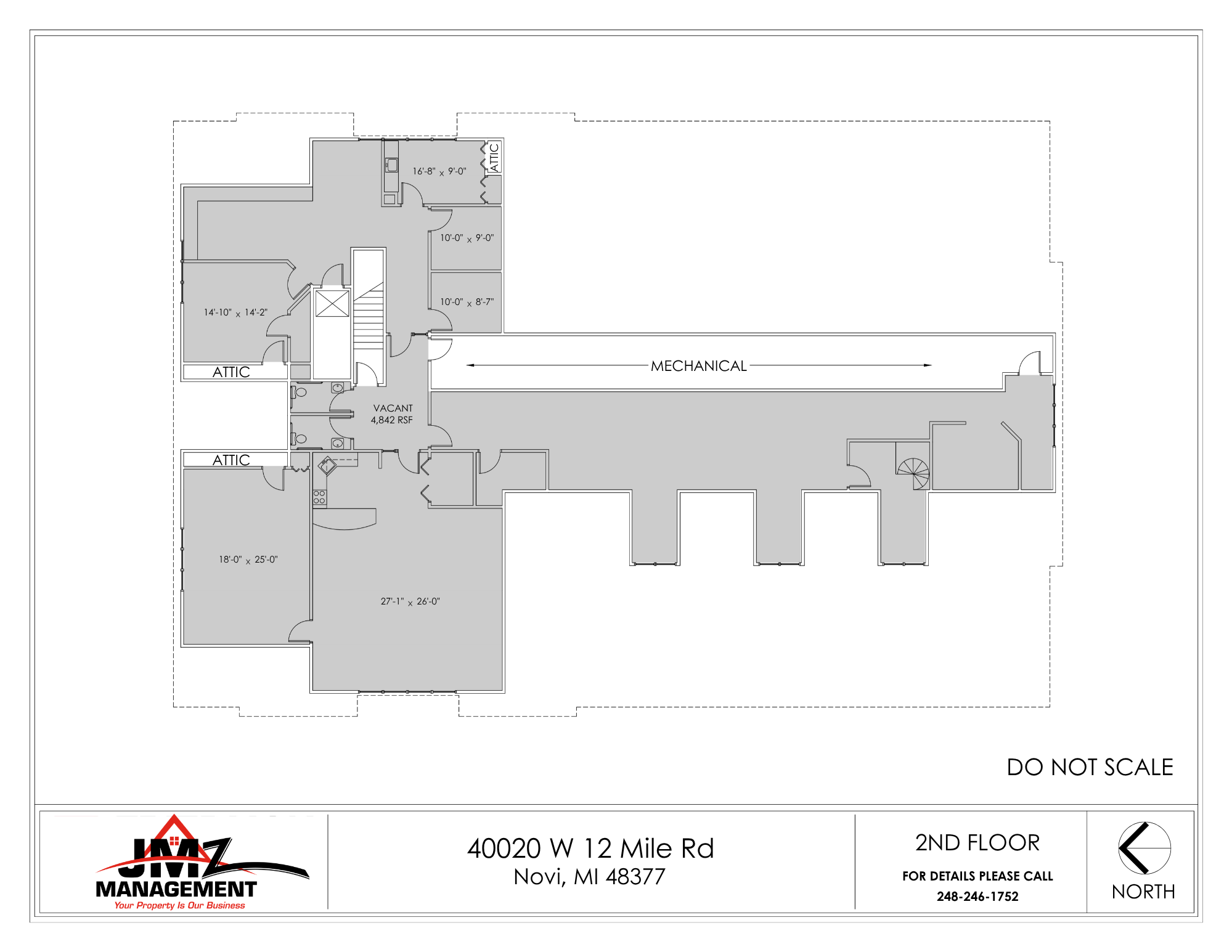 19725 Allen Rd, Brownstown Twp, MI for lease Floor Plan- Image 1 of 1