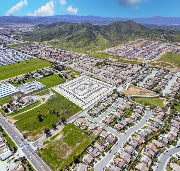 Esther Ln, Menifee, CA for sale - Aerial - Image 1 of 6