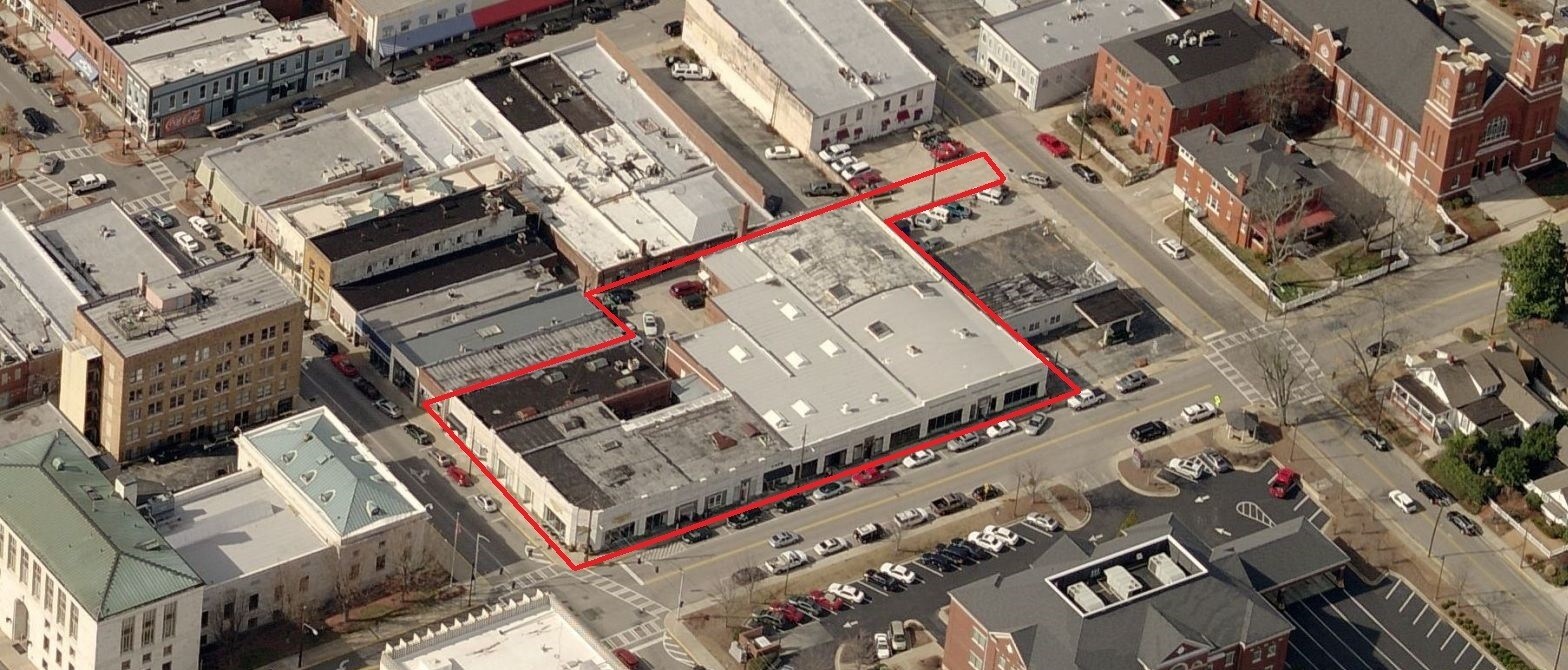 109 Green St, Gainesville, GA for sale Aerial- Image 1 of 1