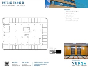 2707 Butterfield Rd, Oak Brook, IL for lease Floor Plan- Image 1 of 1