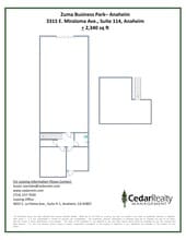 3315 E Miraloma Ave, Anaheim, CA for lease Site Plan- Image 1 of 1