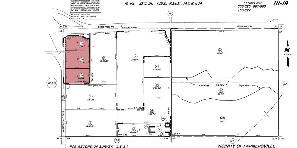Hwy 198 @ Farmersville Blvd, Visalia, CA for sale - Building Photo - Image 2 of 9