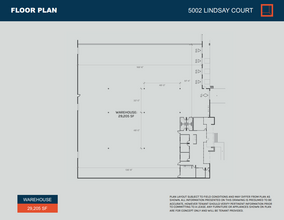 5002-5018 Lindsay Ct, Chino, CA for lease Floor Plan- Image 2 of 2