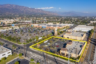 1724 S Mountain Ave, Duarte, CA - aerial  map view