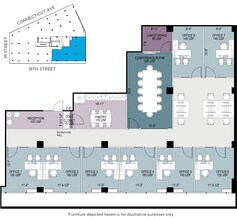 1150 Connecticut Ave NW, Washington, DC for lease Floor Plan- Image 1 of 1