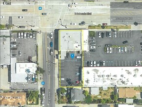 1810-1818 E Colorado Blvd, Pasadena, CA - aerial  map view