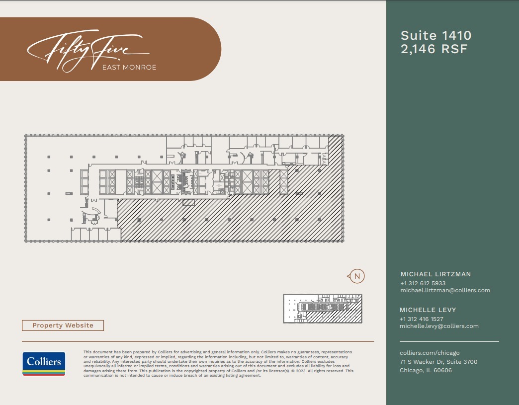 55 E Monroe St, Chicago, IL for lease Floor Plan- Image 1 of 1