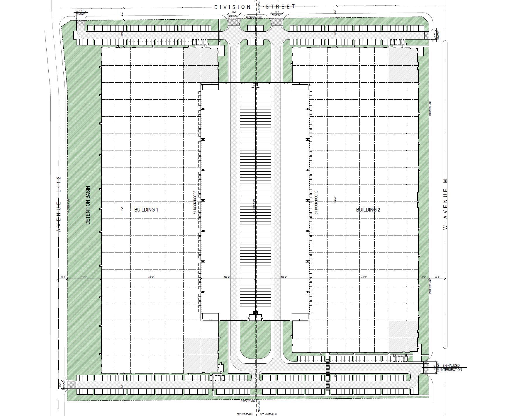 103 W Avenue I, Lancaster, CA for lease Site Plan- Image 1 of 2