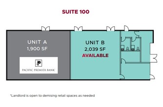 325 S Santa Fe Ave, Vista, CA for lease Floor Plan- Image 1 of 1