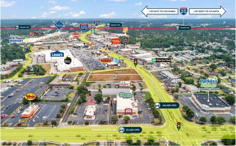 210 Bobby Jones Expy, Augusta, GA for lease - Building Photo - Image 3 of 21