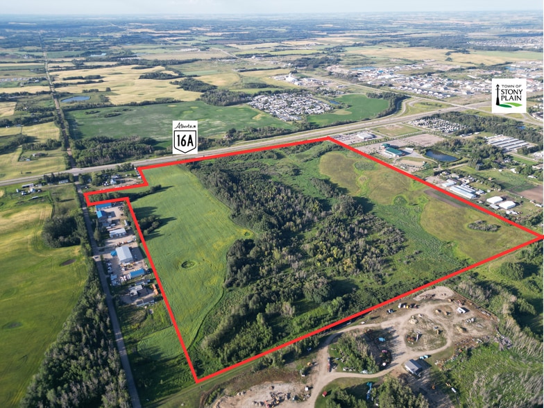 52525 Glory Hills Road, Stony Plain, AB for sale - Aerial - Image 2 of 9