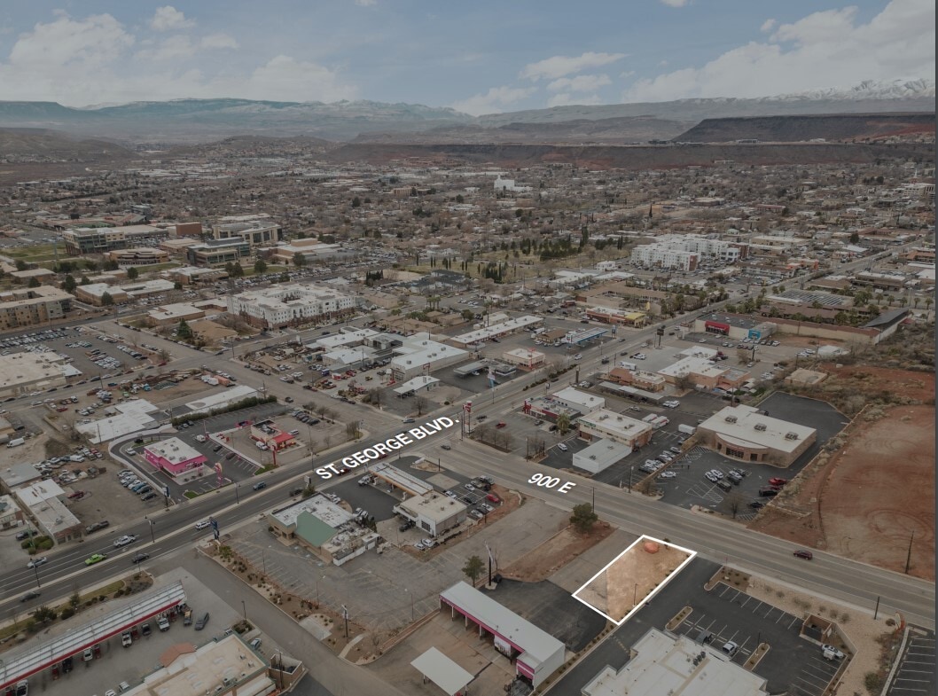 160 N 900 E, Saint George, UT for lease Aerial- Image 1 of 3