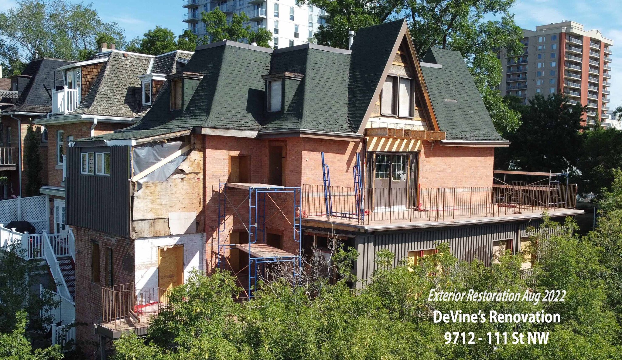 9712 111 St NW, Edmonton, AB T5K 1J8 Historic Building Newly