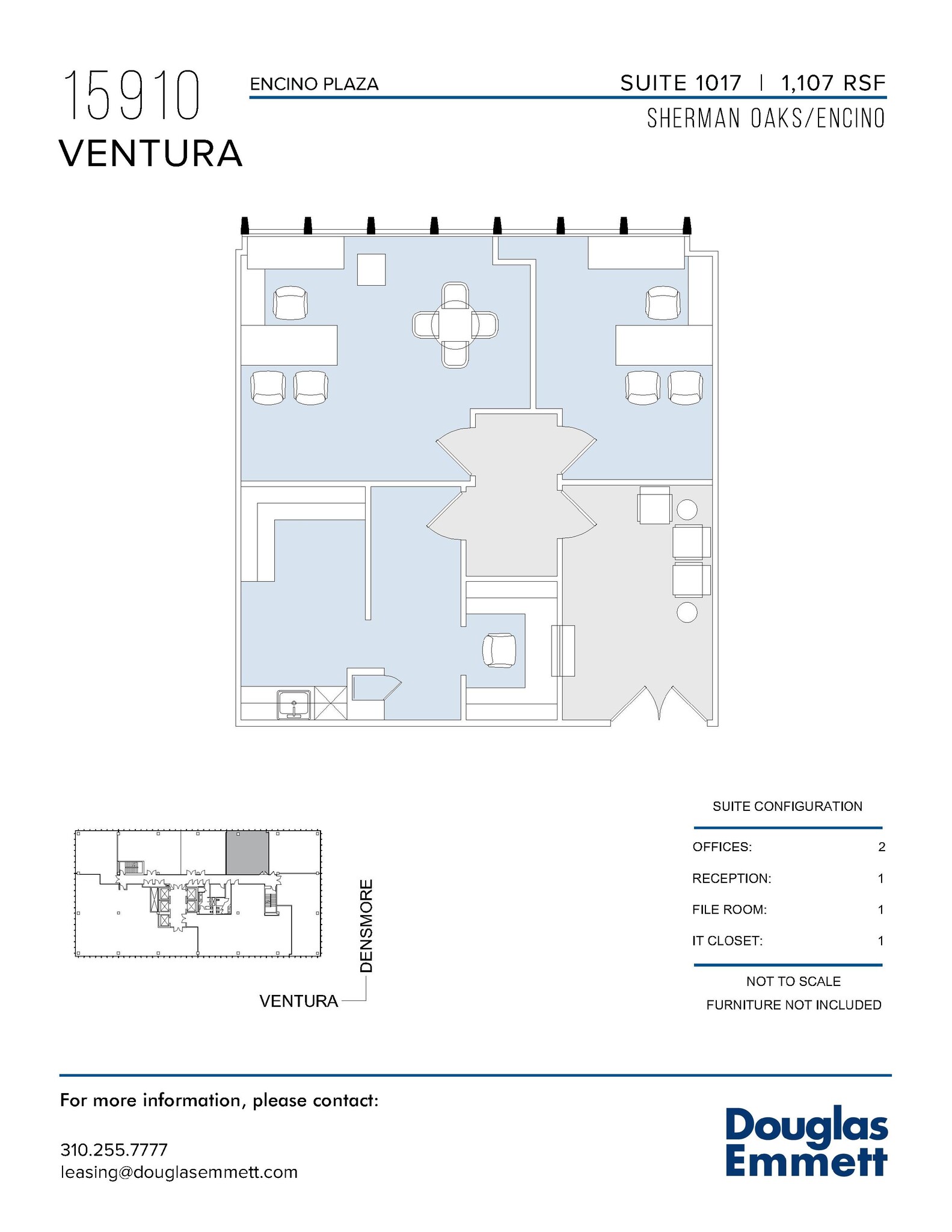 15910 Ventura Blvd, Encino, CA for lease Floor Plan- Image 1 of 1