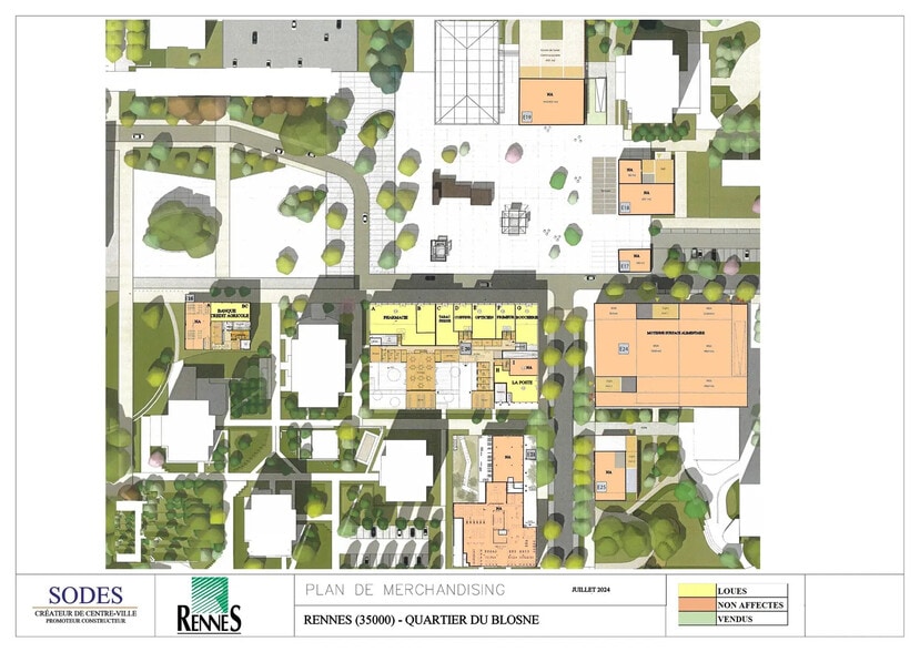 29 Boulevard De Yougoslavie, Rennes for lease - Site Plan - Image 3 of 3