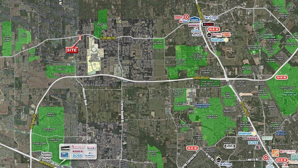 19603 FM 2920 Rd, Tomball, TX 77377 Commercial Land 273' Frontage