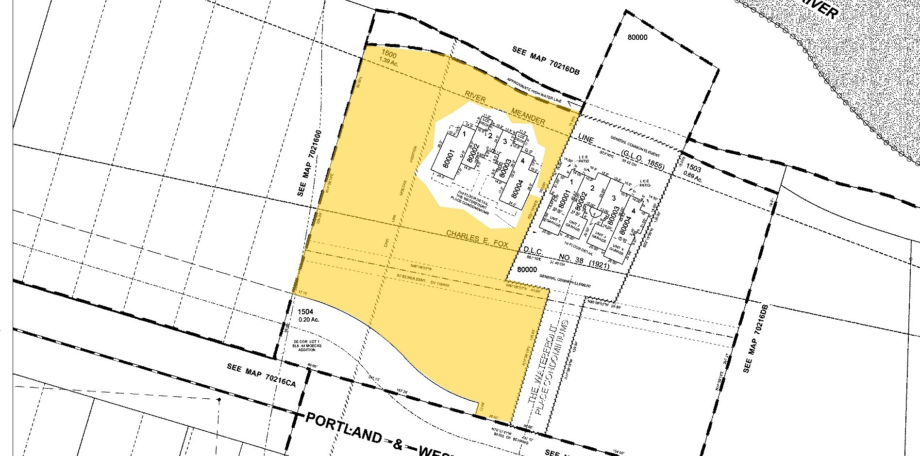 W A St, Rainier, OR for sale Plat Map- Image 1 of 1