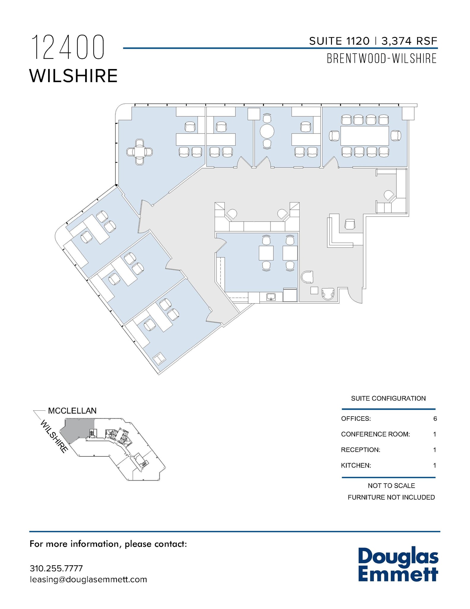 12400 Wilshire Blvd, Los Angeles, CA for lease Floor Plan- Image 1 of 1