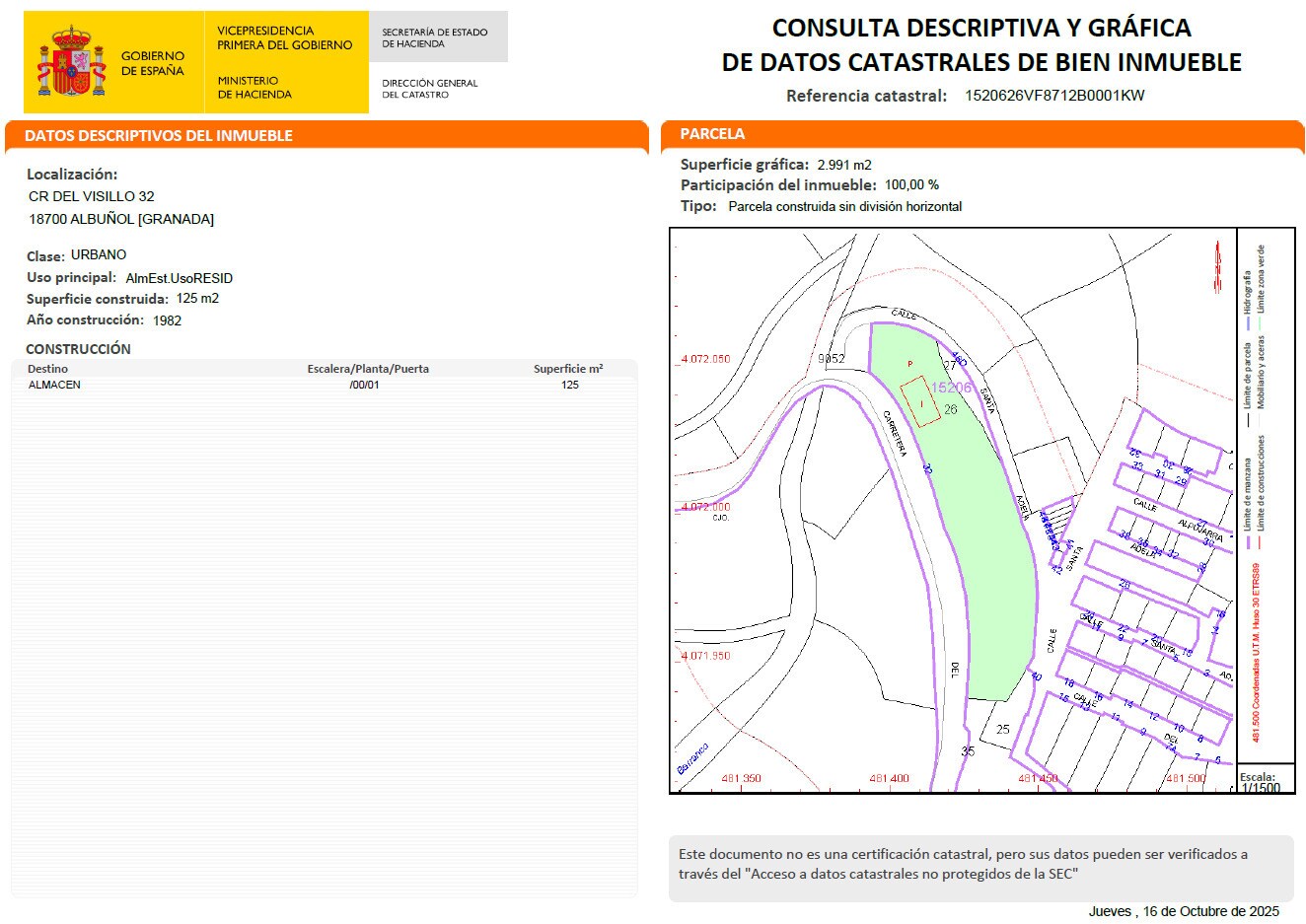 Land in Albuñol for sale Building Photo- Image 1 of 20
